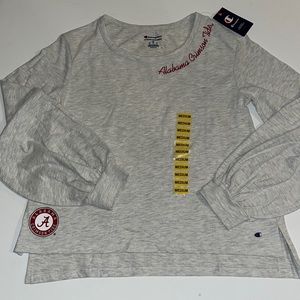 Alabama Crimson Tide Champion women’s blouse shirt big long sleeves soft cotton